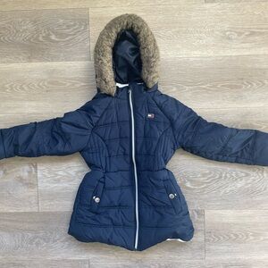 Vintage Tommy Hilfiger Kids Navy Puffer Jacket